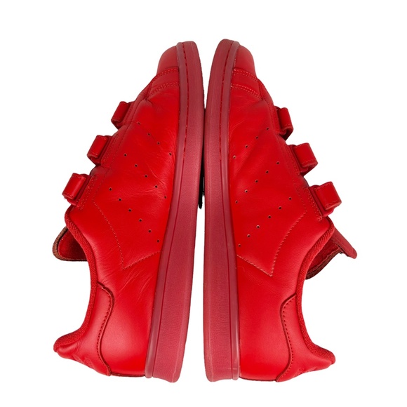 2016 Adidas Originals Stan Smith Mens Size 10.5 Red S80043 Velcro Sneakers main image 8